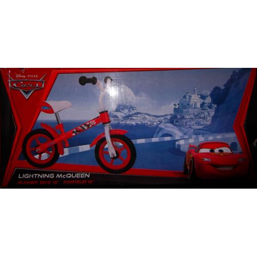 Velo Runner Bike 10" Lightning Mc Queen   Cars ( Disney Pixar )