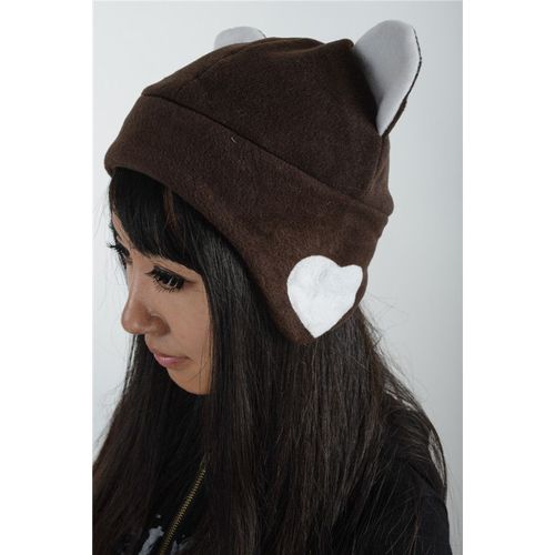 Bonnet Chapeau Kawaii Mignon Oreilles Ours Chat Neko Coeur Cosplay Animal Lolita Déguisement Convention Japan Anime Manga