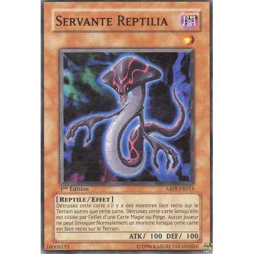 3x - Servante Reptilia - Abpf-Fr015 - 1ere Edition