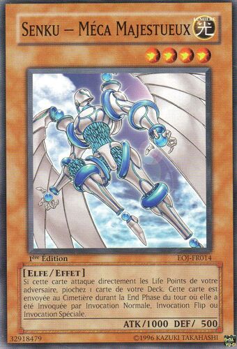 3x  -  Senku-Meca Majestueux  -  Eoj-Fr014 -  1ere Edition