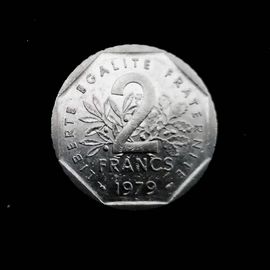 2 Franc 1979 Semeuse Nickel - Monnaie En Franc.