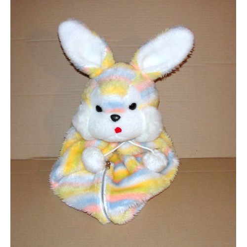 Lapin Arc En Ciel Range Pyjama Peluche Nounours