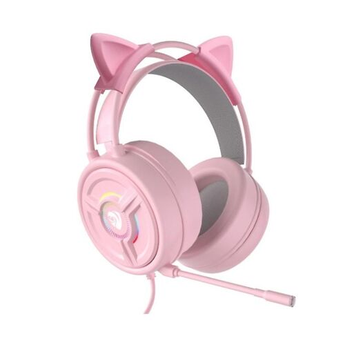 Casque de jeu Casque 7.1 Son Surround Rgb Chat Élégant Nouveau Pour Filles Cadeau