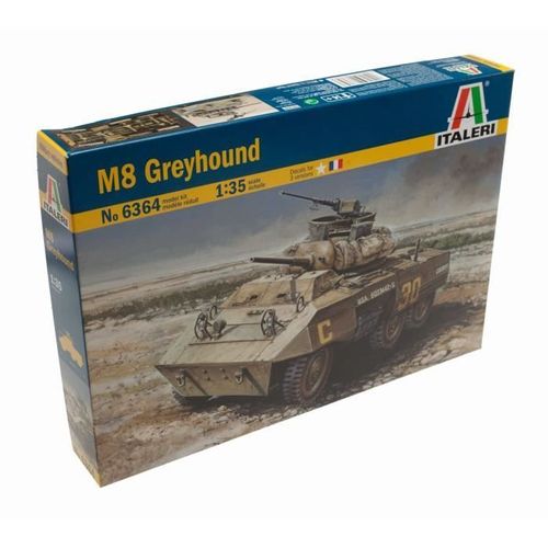 Maquette De Chars D'assaut Italeri M8 Greyhound À L'échelle 1-Italeri