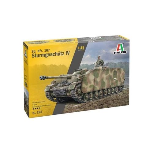 Maquette - Italeri - Char Sd. Kfz. 167 Sturmgeschütz Iv - Intérieur - 1:35-Italeri