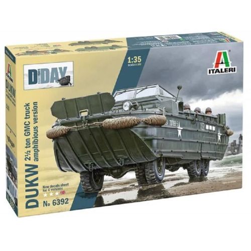 Maquette - Italeri - Amphibie Dukw Amphibious Truck - 1:35 - Intérieur - Mixte-Italeri