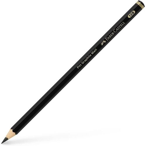 Faber-Castell Crayon Graphite Pitt Graphite Matt, Dureté 12b