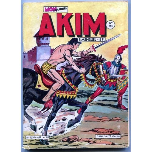 Akim Bd Petit Format N° 494 : Akim