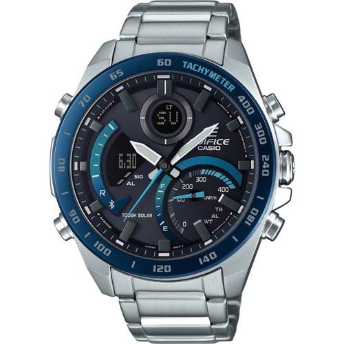 Casio Montre Argent Analogique - Digital Hommes Edifice Ecb-900db-1ber