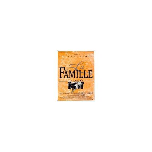 La Famille - Ettore Scola - Fanny Ardant - Affiche De Cinéma Pliée 120x160 Cm
