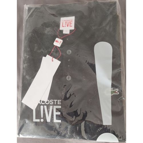 Polo Lacoste Live Noir