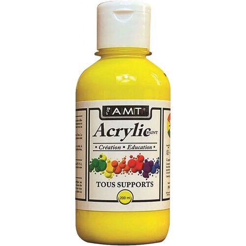 AMT Fevicryl Acrylique éducative & créative Jaune (ACE202)