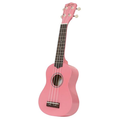 Fazley K21p-W Ukulélé Soprano Rose