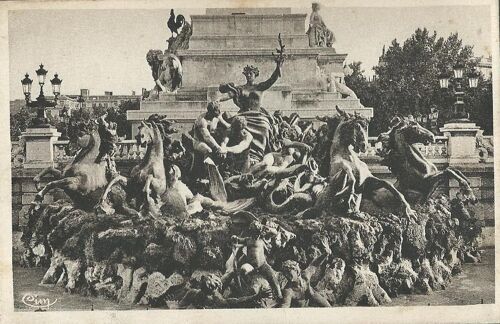 Bordeaux - Monument Des Girondins (Groupe De Gauche)