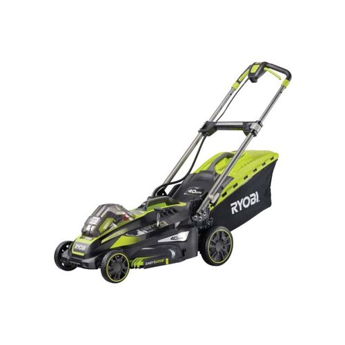 [JAMAIS UTILISÉ] Tondeuse tractée RYOBI 36V LithiumPlus - 1 batterie 36V 5.0Ah max power - 1 chargeur 1.7 Ah coupe 40cm RLM36X41H50P