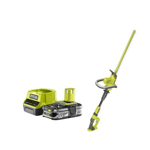 Pack RYOBI Taille-haies sur bras articulé 18V One+ OHT1850X - 1 Batterie 2.5Ah - 1 Chargeur rapide RC18120-125