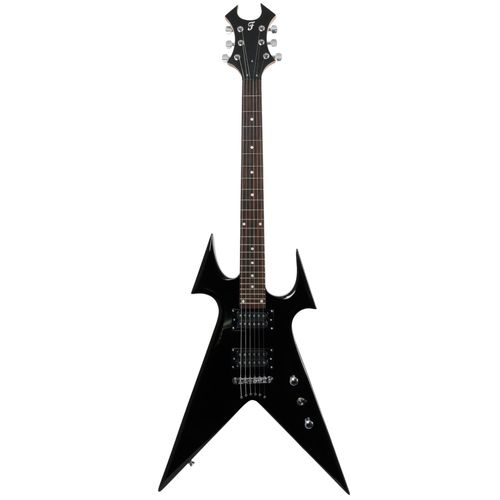 Fazley Fing Metal Fbv618bk Black Guitare Électrique