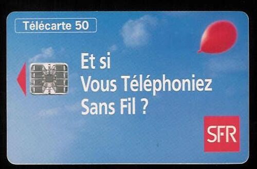 Telecarte 50 "Et Si Vous Telephoniez Sans Fil"