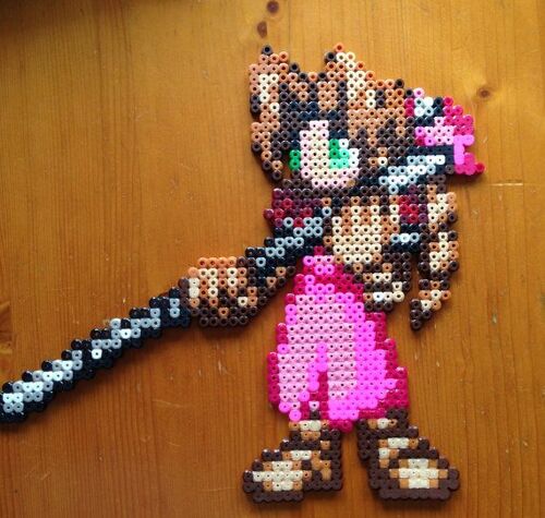Final Fantasy Vii 7 Aerith Perler/Hama