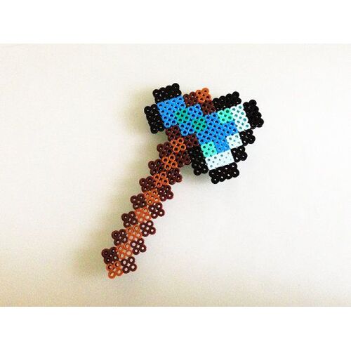 Minecraft Hache Perler/Hama