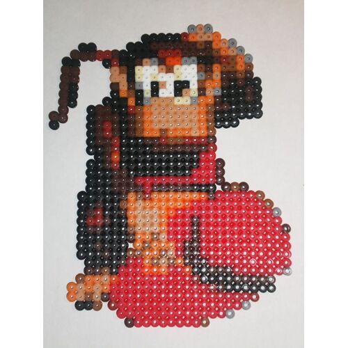 Donkey Kong Country Diddy Kong Perler/Hama