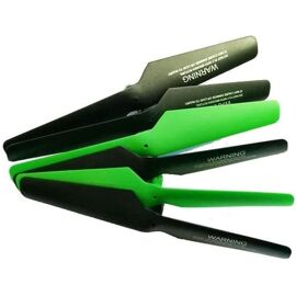 Lot De 6 Pales Noires Et Vertes Pour Drone Toy Lab Shuriken