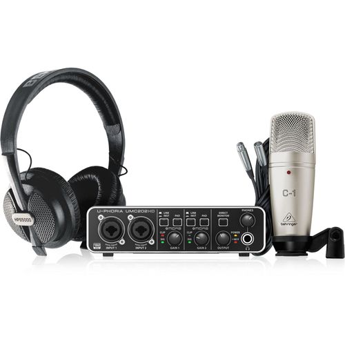 Behringer U-Phoria Studio Pro pack d'enregistrement