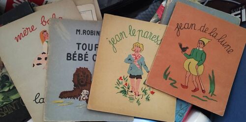 Lot De 4 Mini Livres Rares. Ed. Fernand Nathan. 1945. 1946