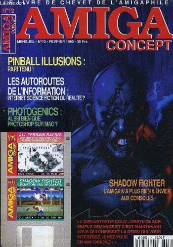 Amiga Concept Mensuel N°12 Fevrier 1995.