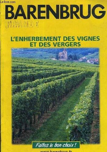 Barenbrug France L'enherbement Des Vignes Et Des Vergers.