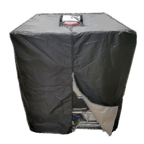 Housse de protection étanche et anti-poussière pour réservoir d'eau de pluie IBC de 1000 litres, protection solaire et UV, en tissu Oxford 210D.