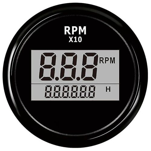 Bateau Led Tachymètre Numérique Moteur Heure Mètre Hors-Bord Rv Rpm Mètre Jauge