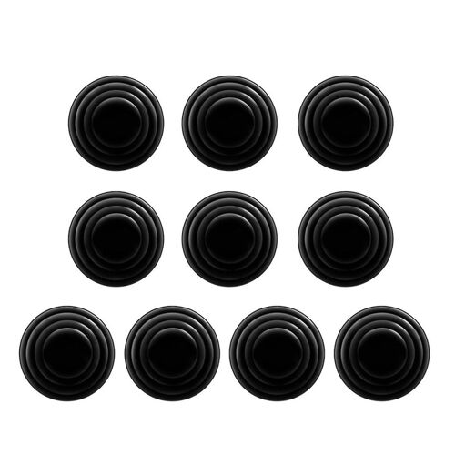 10pcs Amortisseur Haute Résistance Silicone Non Rétrécissant Universel Voiture Porte Choc Autocollants Absorbeur Pour Auto