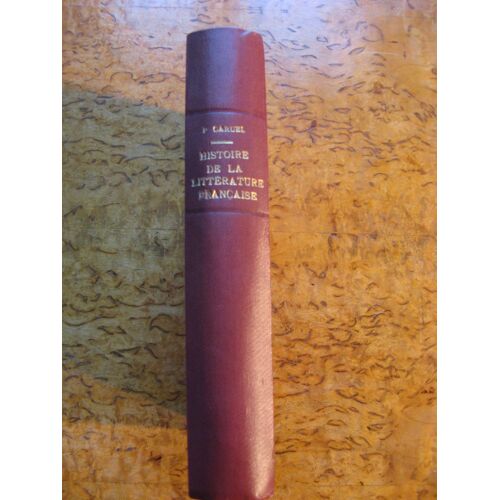 Histoire De La Littérature Française