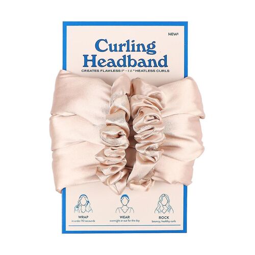 Les Bandeaux De Curling Pour Femmes Créent Des Boucles Et Des Vagues Sans Chaleur