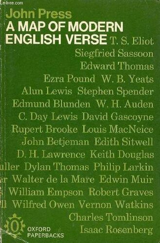 A Map Of Modern English Verse