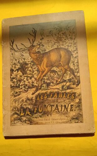 Les Fables De La Fontaine - N2- Imagerie D Épinal -