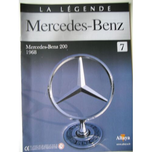 Collection Revue La Legende Mercedes-Benz N° 7 - Mercedes 200 - 1968