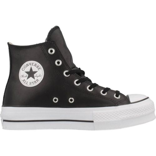 Baskets Chuck Taylor All Star Lift Clean Hi Black Converse 561675c-001 Noir