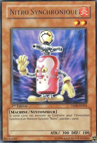 3x - Nitro Synchronique - Rare  - Dp08-Fr004-  1ere Edition