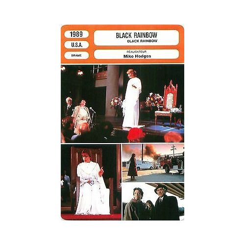 Fiche Monsieur Cinema Black Rainbow