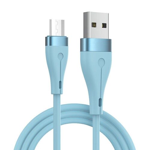 Câble USB 3A en Silicone liquide pour recharge rapide et transfert de données, cordon de chargeur usb c pour téléphone Samsung, Xiaomi, Redmi et Huawei