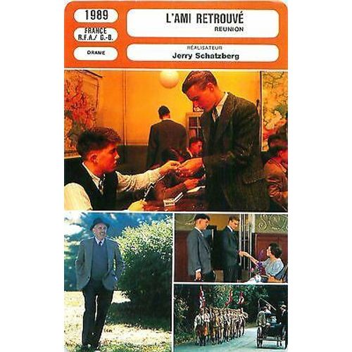 Fiche Monsieur Cinema L'ami Retrouvé