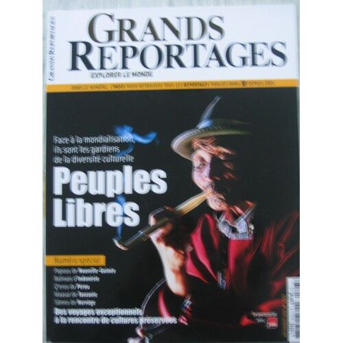 Grands Reportages 323 : Peuples Libres
