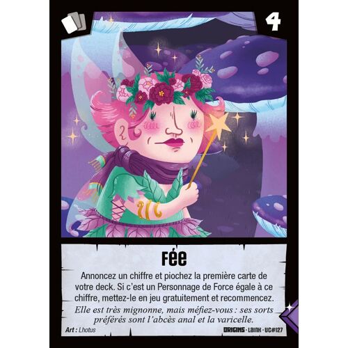 Carte Wankul - Fée Uc#127 Wankil Laink