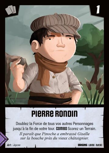 Carte Wankul - Pierre Rondin R#141 Wankil Laink