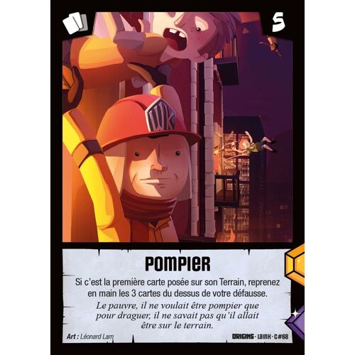 Carte Wankul - Pompier C#68 Wankil Laink