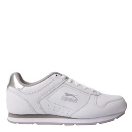 Slazenger Classic Chaussures De Sport Baskets Basses Lacets Sblanc