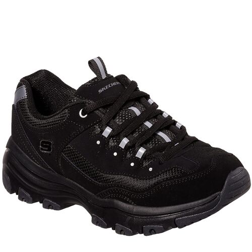 Skechers Icon Dlite Chaussures De Sport Baskets Basses Réfléchissant Noir