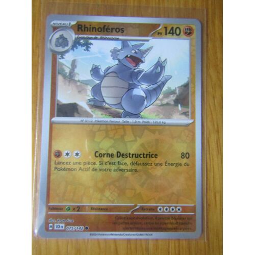 Rhinoferos - Reverse - 075/142 - Couronne Stellaire